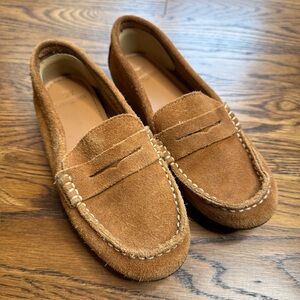 Crewcuts Tan Suede Fall / Winter Casual / Dressy Loafers Size 4.5-5